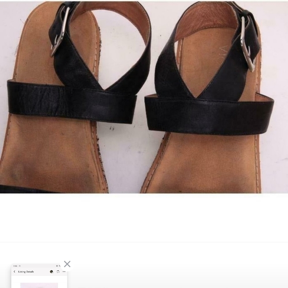 vionic sandals platform tweed weaved 10 - Picture 3 of 7